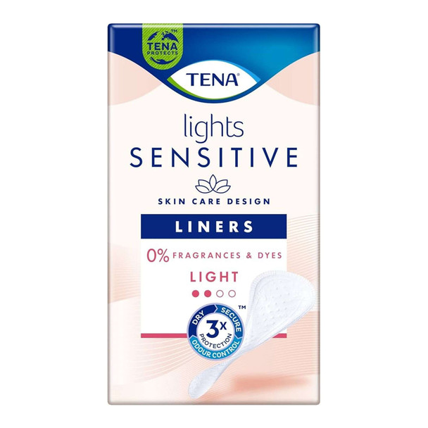 Tena Lights Sensitive Light Liners 28 Pads