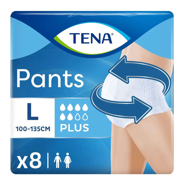 Tena Pants Large Plus 8