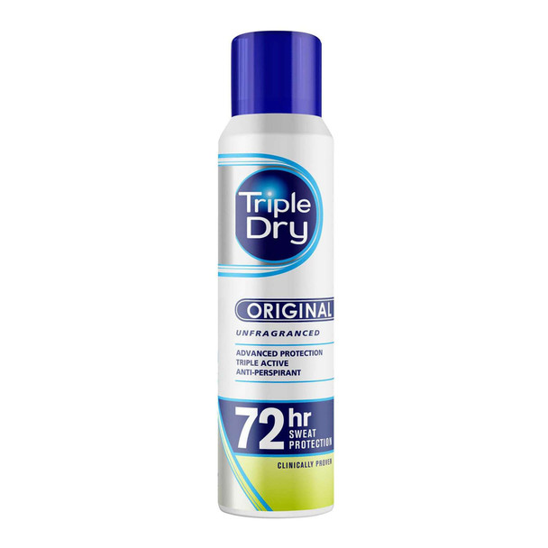 Triple Dry Unfragranced Advanced Protection Anti-Perspirant 150ml