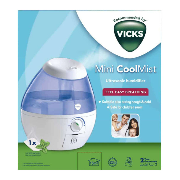 Vicks CoolMist Ultrasonic Mini Humidifier