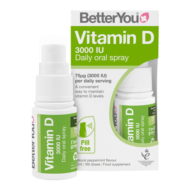 BetterYou D3000 Vitamin D Oral Spray 15ml