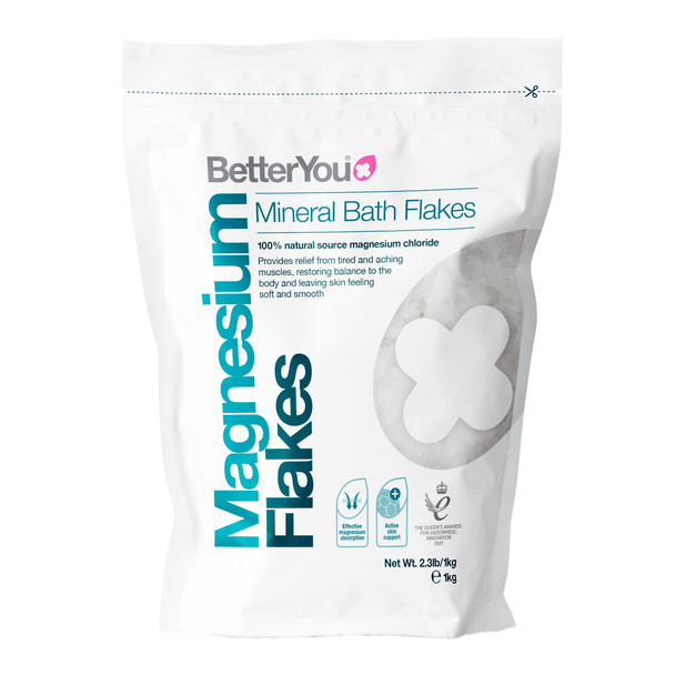 BetterYou Magnesium Flakes Foot and Body Soak 1kg