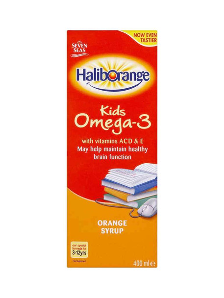 Haliborange Kids Omega-3 Orange Syrup 400ml