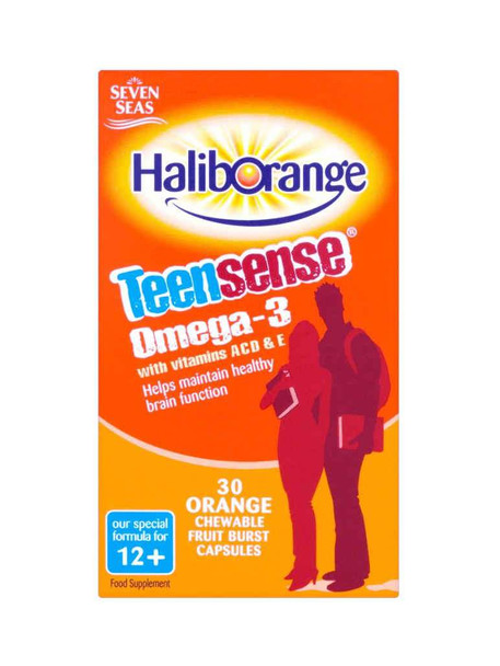 Haliborange Teensense Omega 3 Vitamin ACDE 30 Chewable Capsules