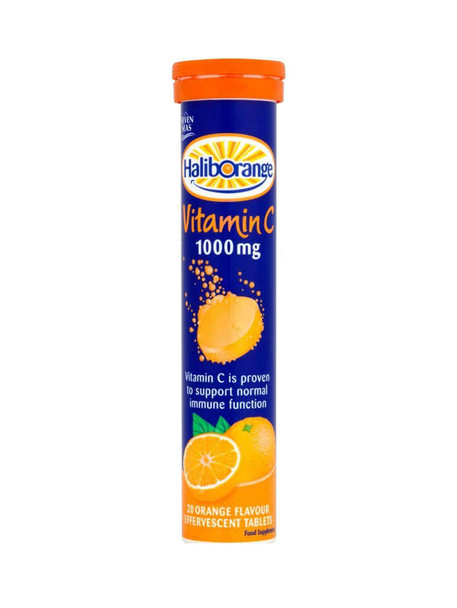 Haliborange Vitamin C 20 Orange Effervescent Tablets