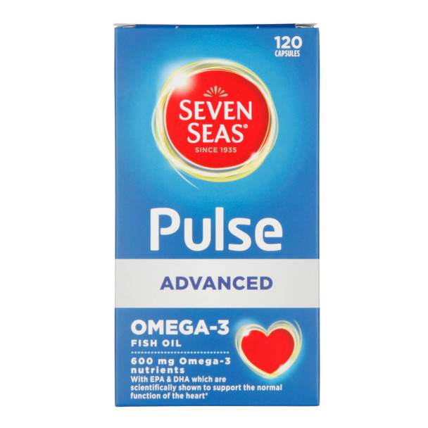 Seven Seas Pulse Advanced Omega 3 120 Capsules