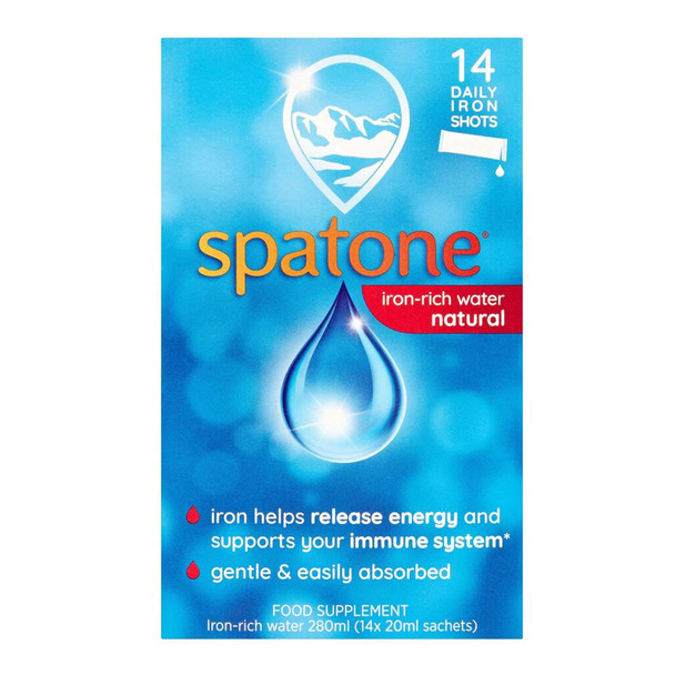 Spatone 100% Natural Liquid Iron 14 Sachets