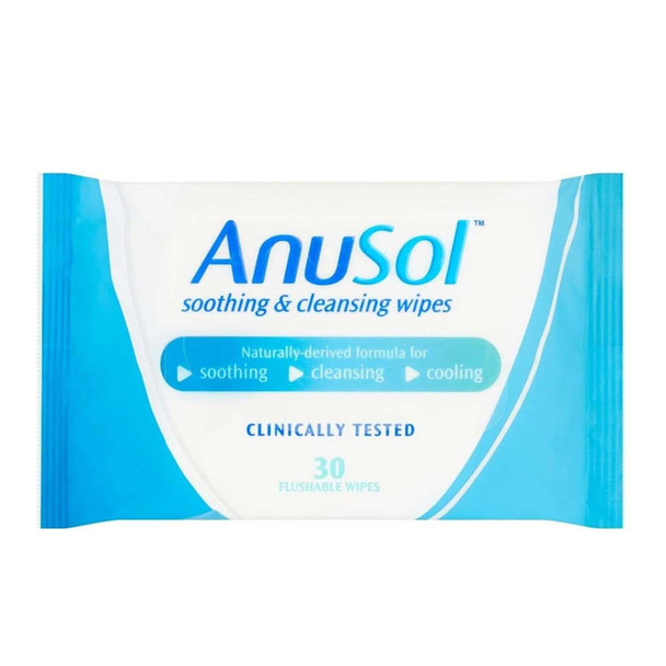 Anusol Soothing & Cleansing Wipes 30 Pack