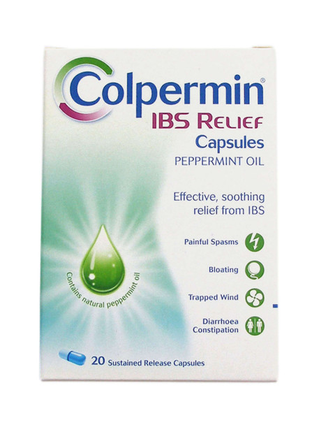 Colpermin IBS Relief Peppermint Oil 20 Capsules