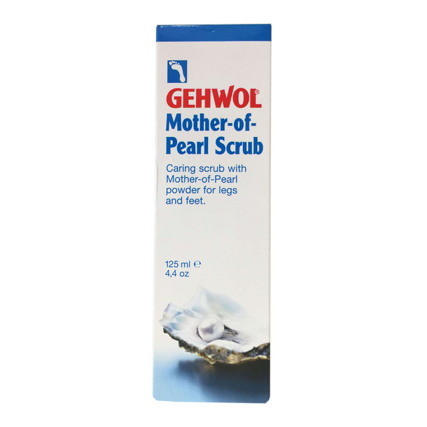 Gehwol Mother-of-Pearl Scrub for Legs and Feet 125ml