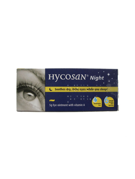 Hycosan Night Dry Eyes Ointment 5g
