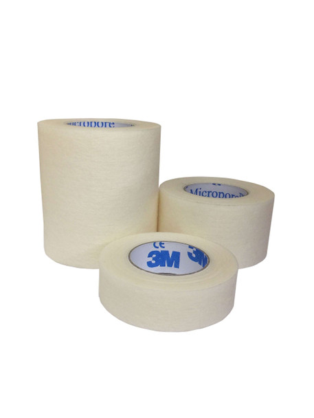3M Micropore White Surgical Dressing Tape 2.5cm x 9.1m