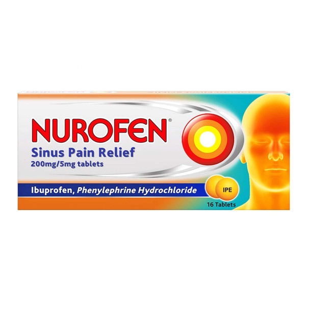 Nurofen Sinus Pain Relief 16 Tablets