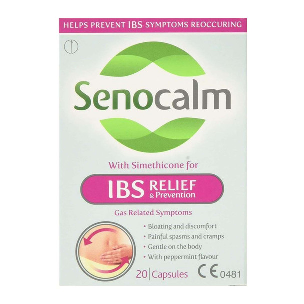 Senocalm IBS Relief Simethicone 20 Capsules