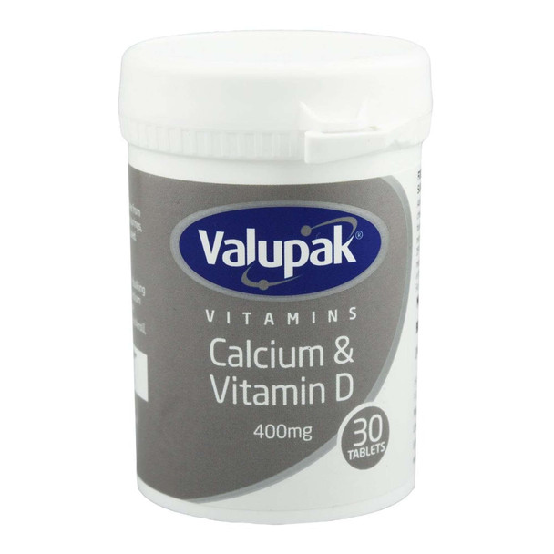 Valupak Calcium Vitamin D 30 Tablets