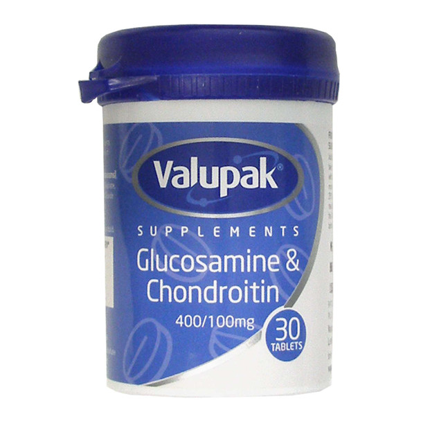 Valupak Glucosamine Chondroitin 30 Tablets