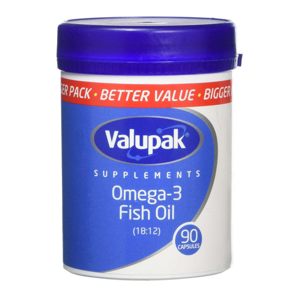 Valupak Omega 3 Fish Oil 90 Capsules