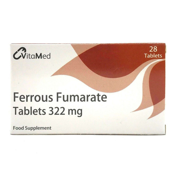 Vitamed 322mg Ferrous Fumarate Tablets 28