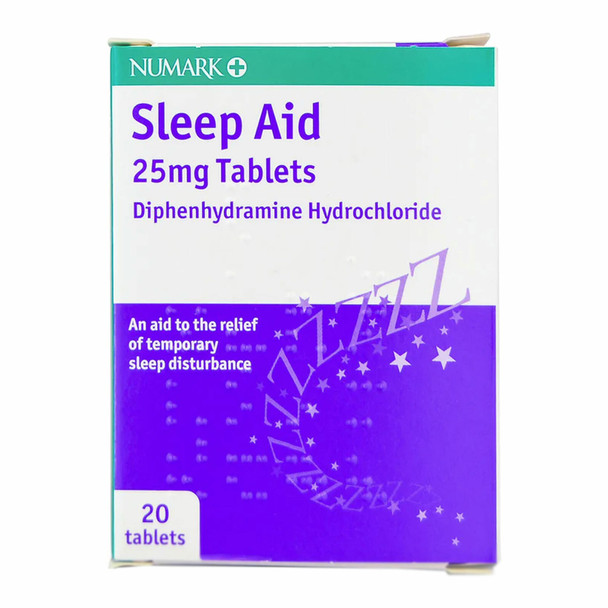 Numark Sleep Aid 25mg 20 Tablets