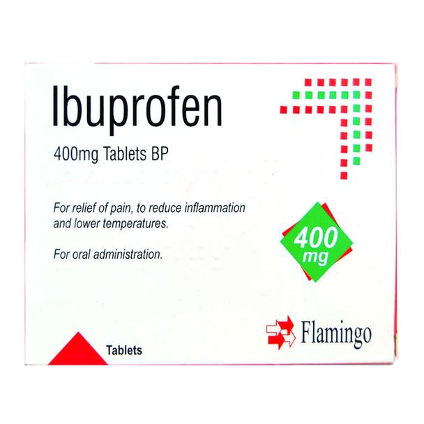 Flamingo Ibuprofen 400mg 24 Tablets