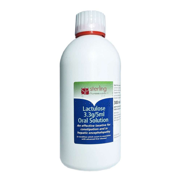 Sterling Lactulose 3.3g/5ml Oral Solution 300ml