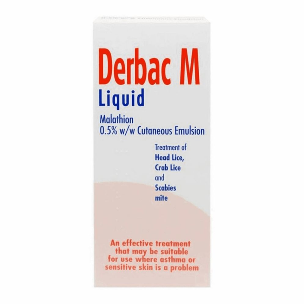 Derbac M Liquid 0.5% w/w Cutaneous Emulsion 150ml