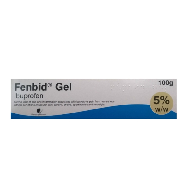 Fenbid 5% Ibuprofen Gel 100g