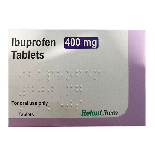 RelonChem Ibuprofen 400mg 24 Tablets