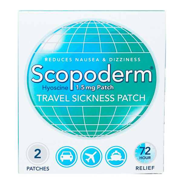 Scopoderm Travel Sickness 2 Patches