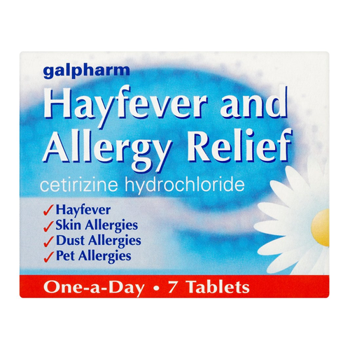 Galpharm Hay Fever and Allergy Relief 7 Tablets | withaid