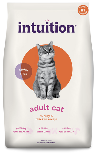 Intuition Grain-Free Turkey & Chicken Recipe Adult Dry Cat Food