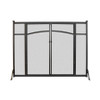 Fireplace Screen Flat With Doors