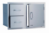 30" Stainless Steel Door/Drawer Combo