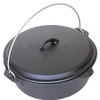 12 Qt  Cast Iron Dutch Oven  - Pre-Seasoned  