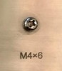 M4X6-01 BULL PHILLIPS PAN HEAD 