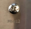 M6X12-02 BULL PHILLIPS PAN HEAD 
