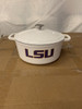 6.5 QT LSU WHITE DUTCH OVEN 