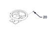 96123 Bull Power Burner Burner Orifice LP