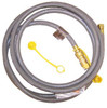 10' Natural Gas Hose W/ Coupler