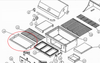 67013 Charcoal Grid Bracket for Bison Model # 67529