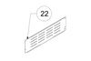 47024 30" Grill Back Panel (For 2017 & Newer Models)