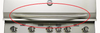 21106 Bullet 5-Burner Grill Hood Handle