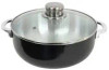 McWare - 3.8 Qt Black Aluminum Caldero Dutch Oven