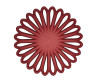 Cajun Classic - Coral Flower Trivet 
