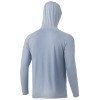HUK WAYPOINT HOODIE - BLUE FOG