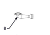 18058 - Double Side Burner Ventri Tube for
