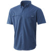 HUK - Tide Point Short Sleeve - Titanium Blue