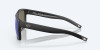 Costa Rinconcito Sunglasses - Black Matte w/Blue Mirror