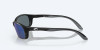 Costa Brine Sunglasses - Black Matte w/Blue Mirror