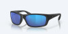 Costa Jose Sunglasses - Blackout W/Blue Mirror